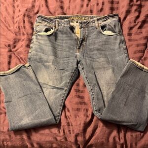 American Eagle extreme flex Slim Straight Jeans - medium wash